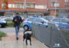 Via Labico, controlli della Polizia cane_polizia