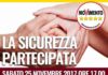 Sicurezza partecipata, evento a Cecchina locandina
