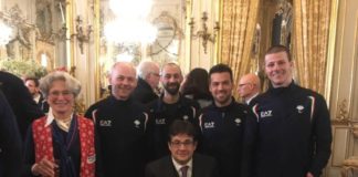 Un fisioterapista del Gruppo Ini a PyeongChang 2018 pancalli_atleti_pyeongchang