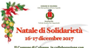 Colonna, Natale di Solidarietà il 16 e 17 dicembre raccolta_alimentare