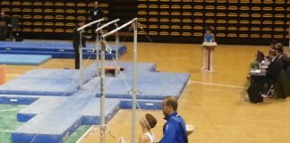 Ginnastica Genzano seconda a Modena momento_gara