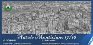 Monte Compatri, il calendario del Natale monticiano natale17