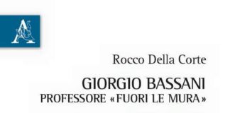 A Lariano la presentazione del libro su Giorgio Bassani locandina