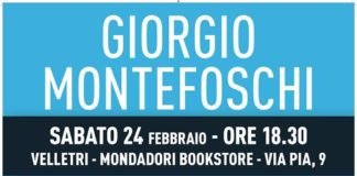 Giorgio Montefoschi alla Mondadori di Velletri montefoschi