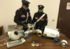 Albano, sorpreso con hashish e marijuana in casa carabinieri_seguestro_albano