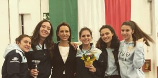 Lazio Scherma, Camilla Schina bronzo ad Assisi ragazze_lazio_scherma_vezzali
