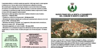 Sosta, ecco il nuovo piano a Monte Compatri depliant