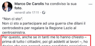 Polemiche su De Carolis candidato alle regionali de_carolis_regionali