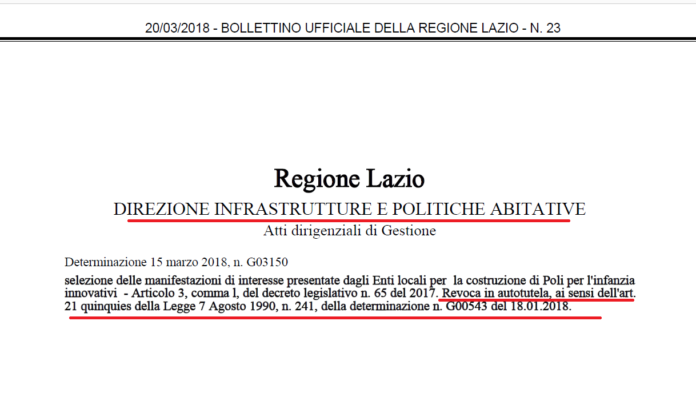 revocata_determina_finanziamento_polo_scolastico_monte_compatri