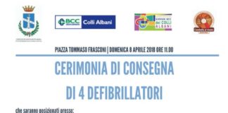 Quattro defibrillatori in arrivo a Genzano defibrillatori