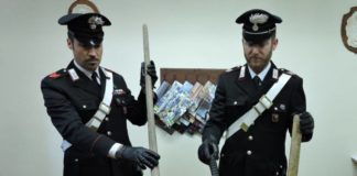 Rocca Priora, violenta rissa in famiglia sequestro_carabinieri_rocca_priora