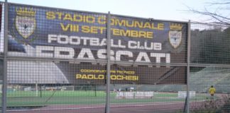 Il Carpi ospite allo Stadio 8 Settembre di Frascati fc frascati_striscione