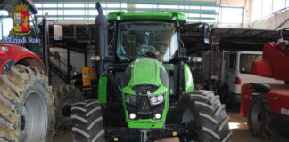 Sgominata banda dedita al furto e riciclaggio di mezzi agricoli trattorerubato