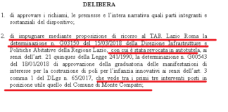 Monte Compatri, il Sindaco torna sul Polo scolastico delibera_scuola