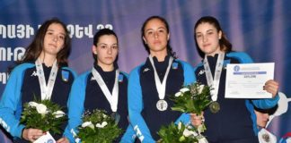 Lazio Scherma Ariccia, argento europeo per la Schina schina_podio