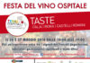 Arriva ai Castelli la prima Festa del Vino Ospitale locandina