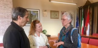 Sindaca di Twin City ricevuta a Grottaferrata andreotti_dudley