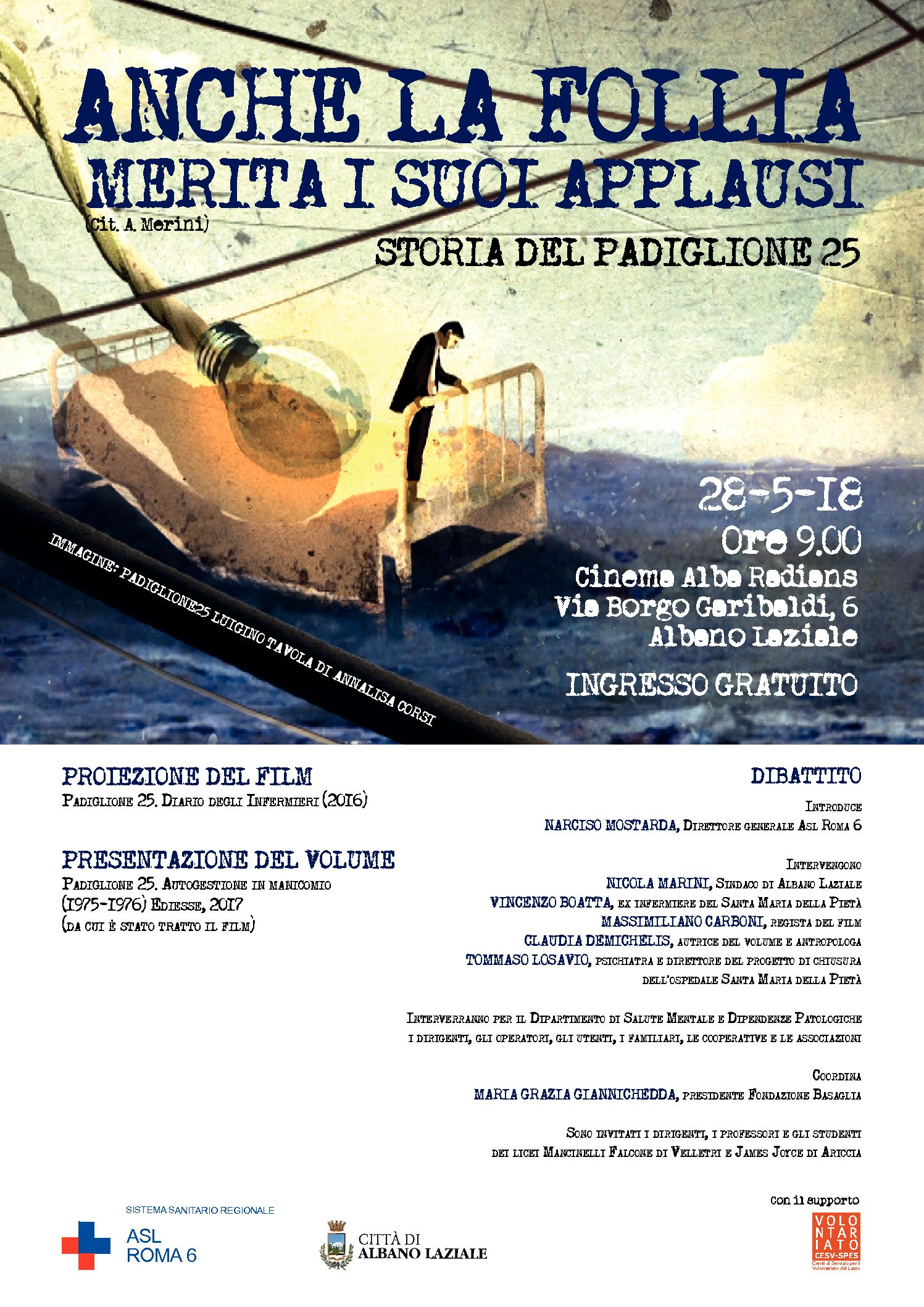 Padiglione 25 – Diario degli infermieri al teatro Alba Radians