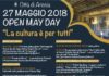 Ariccia, il 27 maggio è tempo di Open May Day open_my_day