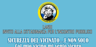 Ai Landi di Genzano incontro sulla sicurezza nel quartiere locandina