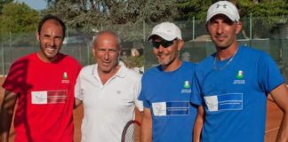 Massimo Caputi alla 24 ore di tennis caputi