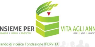 Le attività della Fondazione Insieme per vita agli anni fondazione