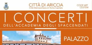 Recital della pianista Cecilia Facchini a Palazzo Chigi di Ariccia manifesto