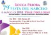 Festa del Narciso di Rocca Priora manifesto