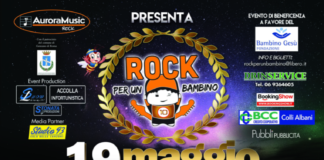 Rock per un Bambino torna sabato a Genzano locandina