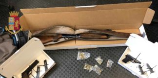 Sequestro di armi della Polizia in zona La Rustica sequestro_armi_prenestino