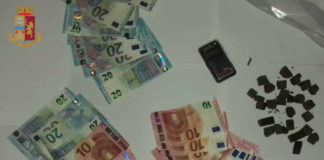 Arrestato a Frascati, forniva “fumo” ai giovani castellani frascati_droga