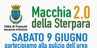 Frascati, una giornata di impegno sociale al Bosco Ceduo macchia