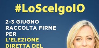 Fratelli d’Italia in piazza per il presidenzialismo fratelliditaliapiazza