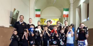 Sport Kick Boxing, trofeo assegnato durante Sagra Pizza Lariano fotoatletikickboxingcastelli