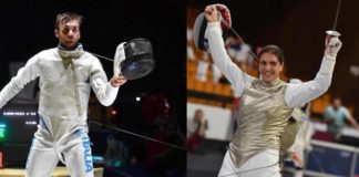 Argento europeo per Errigo e Garozzo nel fioretto individuale garozzoerrigo_bizzi