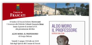 Aldo Moro il Professore, la presentazione a Frascati aldo_moro_professore