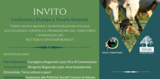 Integrazione, turismo, sociale, evento di Equiazione ad Albano invito