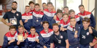 Albano Calcio a 5, U21 premiata alla Festa dello Sport premiazione_under21