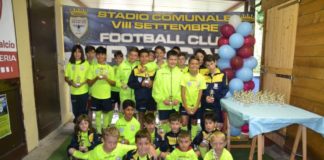Premiati atleti scuola calcio Football Club Frascati premiazioni