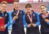 Frascati Scherma, sciabolatrici terze a squadre in CdM sciabola_vecchi_gulotta_criscio_gregorio_foto_bizzi