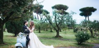 Matrimonio in note ai Castelli tra Palazzo Chigi e Villa Grazioli sposi