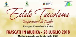 Frascati in musica per le vie del centro storico locandina