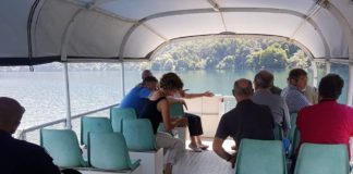 Lago sicuro, sopralluogo delle autorità sopralluogo