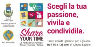 Zeppieri presenta la III edizione di Share Your Time locandina