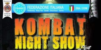 Sbarca a Nemi il Kombat Night Show kombat