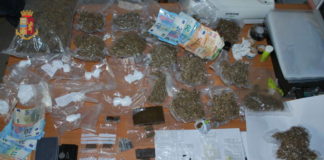 Anzio, sequestrati oltre 2 kg di marijuana