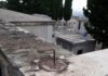 Cimitero, il mistero della fioriera fioriera