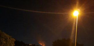 Frascati, incendio in zona cimitero incendiocimiterofrascati