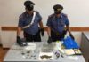Tivoli, controlli antidroga dei Carabinieri TIVOLI - La droga sequestrata dai Carabinieri