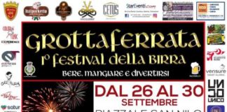 Primo Festival della Birra a Grottaferrata festa